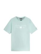 Brand Love Mono Stack Tee Green Tommy Hilfiger