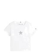 Star Flag Tee Ss White Tommy Hilfiger