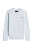 Crew Neck Sweater Ls Blue Tommy Hilfiger
