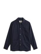 Reg Cotton / Linen Overshirt Navy GANT