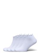 Rhatlanta Footie Socks - 4-Pack White Rosemunde
