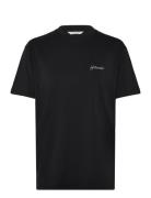 Tucker Embroidery Tee Black HOLZWEILER