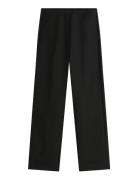Linen/Vis Barrel Pant Black Tommy Hilfiger