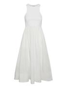 Yasmiri Sl Long Dress S. Noos White YAS