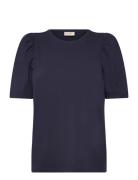 Fqfenja-Tee-Puff Navy FREE/QUENT