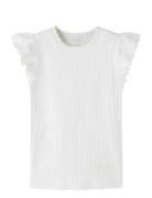 Nkfhavelle Cap Sl Top White Name It