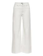 Onlmadison-Sille Hw Wide Pocket Pant Pnt White ONLY