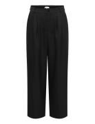 Onllando Hw Wide Pleat Pant Tlr Black ONLY