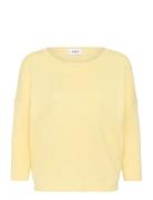 A2561, Milasz R-Neck Pullover Yellow Saint Tropez