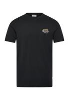 Embroidery Tee S/S Black Lindbergh