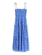 Tjw Aop Chiffon Maxi Dress Ext Blue Tommy Jeans