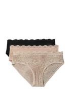 Hipster 3Pk Beige Calvin Klein