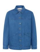 Mwmola 180 Boxy Jacket Blue My Essential Wardrobe
