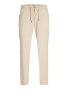 Jpstkarl Mykonos Linen Blend Chino Cream Jack & J S