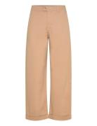 Pd-Birkin Weekend Cropped Pant Stru Beige Pieszak