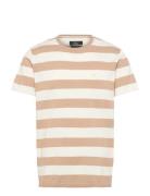 Milas Knitted T-Shirt Patterned Clean Cut Copenhagen