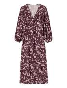 N-Lilith Maxi Dress Burgundy Noella