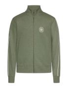 Mattssi Zip Sweat Cardigan Khaki SIGNAL