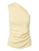 Yasvenice Shoulder Top Yellow YAS