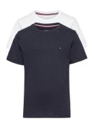 2 Pk Ss Tee White Tommy Hilfiger