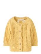 Nbffea Ls Knit Card Lil Yellow Lil'Atelier