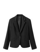 Fitted Suit Blazer Black Mango