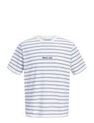 Jornorrebro Stripe Tee Ss Cn Jnr White Jack & J S