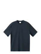 Heavy Weight Relaxed Fit T-Shirt Navy Mango