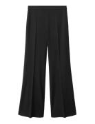 Wide Leg Suit Trousers Black Mango