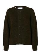 Slwlulu Ls Knit Short Cardigan Noos Black Selected