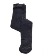 Cotton Tights - Anti-Slip Blue Melton