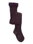 Celosia Glitter Tights Purple Mp Denmark
