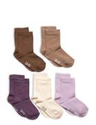 Ankle Sock - Multi Purple Minymo