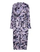 Slfaronia Ls Midi Aop Shirt Dress B Patterned Selected