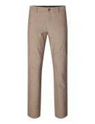Slm175-Slim Robert Flex Pants Noos Beige Selected