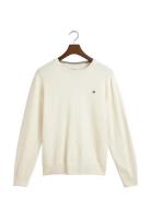 Superfine Lambswool C-Neck Cream GANT
