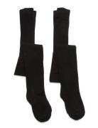 Nknpantyhose 2P Solid Noos Black Name It