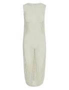 Yasjoani Sl Ankle Knit Dress S. Cream YAS