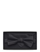 Polyester Bow Tie With Dotspolyester Bow Tie With Dots Black Lindbergh...