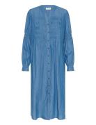 Crkami Dress Blue Cream