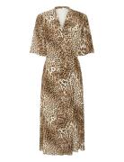 Gzkadla Wrap Dress Patterned Gestuz