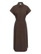 Kbvicky Dress Brown Karen By Simonsen