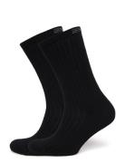 Ullstrumpa 2-Pack W Black Exani