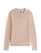 Tjm Slim Ess Sweater Ext Brown Tommy Jeans