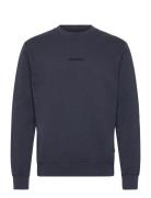 Micro Logo Crew Navy Superdry