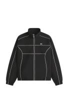 Tjm Piping Detail Flag Jacket Black Tommy Jeans