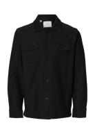 Slmoliver Sweat Overshirt Noos Black Selected