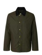 Slmwalter Waxed Cotton 2.0 Jkt Noos Green Selected