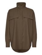 Cph Overshirt 1 Cotton White Khaki Copenhagen Studios