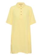 Cutala Elina Short Dress Yellow Culture